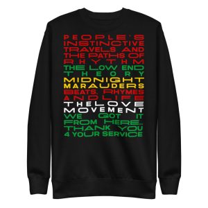 A Tribe Called Quest Antology Unisex Fleece Pullover