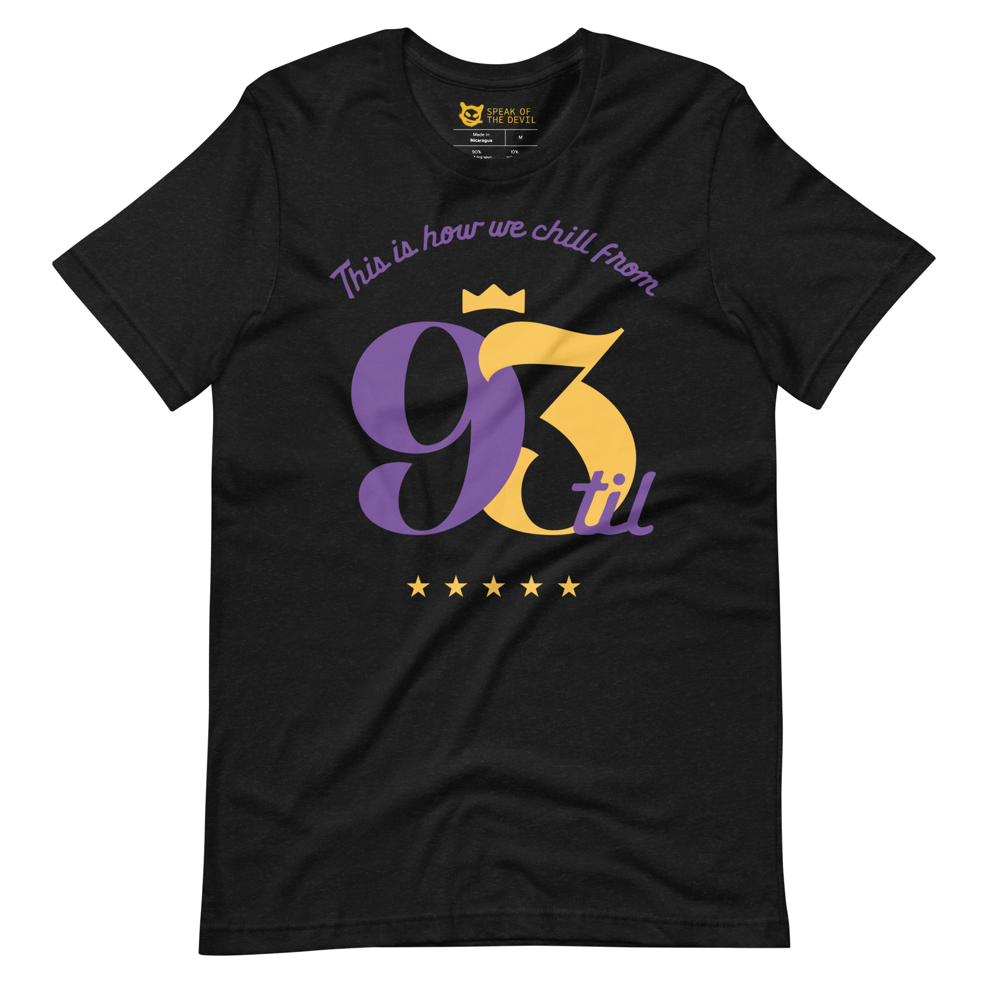 93 Til Infinity Tee - Speak of the Devil Shop