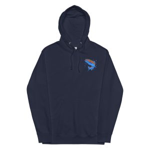 Embroidered Trout Mid-weight Hoodie