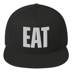 Eat Flat Bill Cap